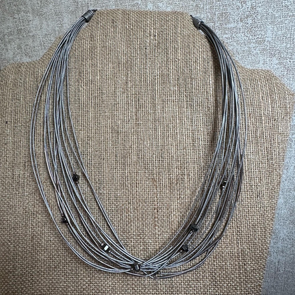 Silpada N2149 Silver Multi-Strand Necklace
